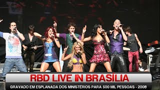 DVD RBD Live in Brasilia  Completo [upl. by Yalonda]