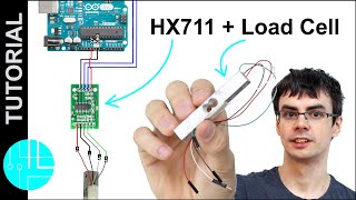 HX711 with a Four Wire Load Cell and Arduino  Step by Step Guide [upl. by Louie]