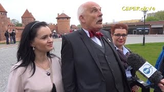 Janusz KorwinMikke o kobietach rozmowa z TVN 24 [upl. by Church]