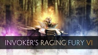 Dota 2 Invokers Raging Fury 6 [upl. by Enelehcim353]