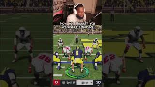 Never Do A Michigan RTG 😔 cfb collegefootball25 collegefootball [upl. by Clarhe]