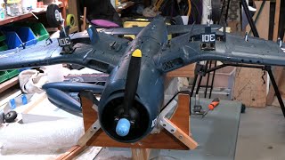 FMS F4U Corsair RC Plane Landing Gear Repairs [upl. by Housen60]