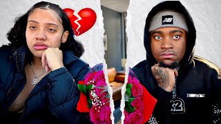 BREAKUP PRANK ON VALENTINES DAY SHE SAID SHE’S PREG😱 [upl. by Sisak31]