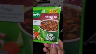 Manchow Veg SoupKnorr10rs onlyCup aSoupshorts [upl. by Odnomra421]