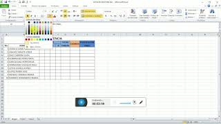 hacer lista con calificaciones en excel [upl. by Putscher]