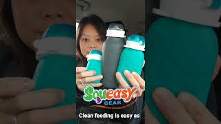 Tubie2go  Squeasy Gear Bolus Feeding on the Go [upl. by Barimah56]