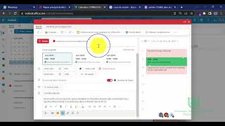Manejo Básico de Calendario Microsoft Office 365  UTCH [upl. by Eciuqram]