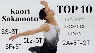 Kaori SAKAMOTO Top 10 Highest Scoring Jumps [upl. by Most777]