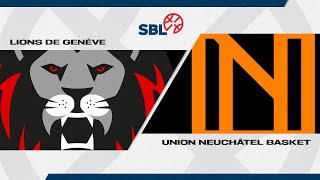 SB LEAGUE｜Day 8 GENEVE vs NEUCHATEL [upl. by Anayhd665]