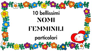 Nomi femminili particolari [upl. by Kast614]