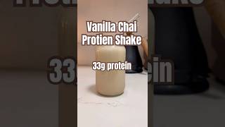 vanilla  chai  my fav fall protein shake 🤍 proteinshake gymshorts [upl. by Mail765]