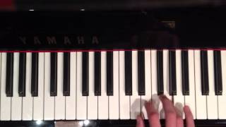 Flapper Girl by the Lumineers piano tutorial  part 1 [upl. by Leland]