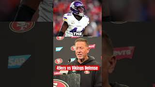 Foerster 49ers vs Vikings Defense [upl. by Akcirred]