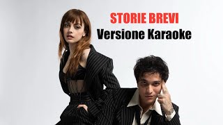 STORIE BREVI VERSIONE KARAOKE CON VOCE FEMMINILE [upl. by Drolet556]