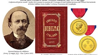 Storia dellAnnuario della Nobiltà italiana dal 1878 ad oggi [upl. by Yarased]