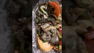 Charle’s Cheesesteak  Sandwich for Dinner  Melbourne Florida steak sandwich dinner food [upl. by Annahsohs]