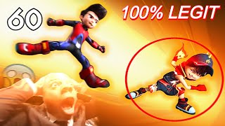 EJEN ALI MEMES 60 ft BOBOIBOY [upl. by Creighton]