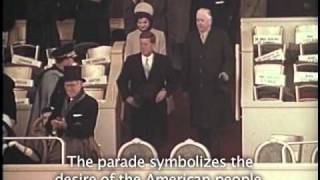 Historic Footage JFK Inauguration 1961 [upl. by Singh159]