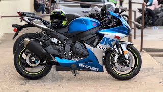 Stock GSXR 600 in a STUNT RIDE [upl. by Icram11]