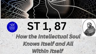 Study the Summa ST 1 87 How the Intellectual Soul Knows Itself and All Within Itself [upl. by Justino537]