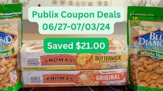 Publix Coupon Deals for 0627 0703 All Digital Offers Only 210 per item [upl. by Wilone]