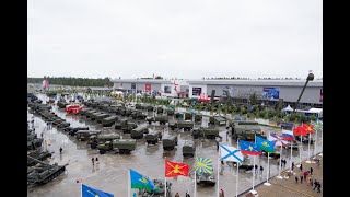 Rosoboronexport ARMY 2020 em Moscou participação do Brasil [upl. by Pisano]