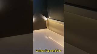 LED baseboard simple yet beautiful。 [upl. by Lennaj]