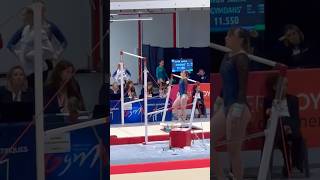 France Nationale A Oyonnax 2024 Juliette FERANDEL unevenbars gymnast sports [upl. by Leeke]