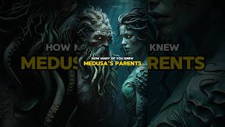 Medusa’s parents Phorcys and Ceto medusa greekmythology shorts [upl. by Nylirehs455]