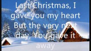 Wham  Last Christmas lyrics on screen [upl. by Beatriz]