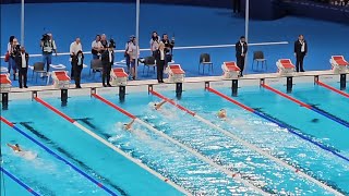 Katie Ledecky wins Gold Medal  Womens 800m Freestyle  2024 Paris Olympics  USA  La Défense Arena [upl. by Mundford546]