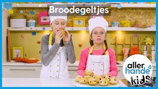 Broodegeltjes met sesam of kaas  Allerhande Kids [upl. by Ykceb124]