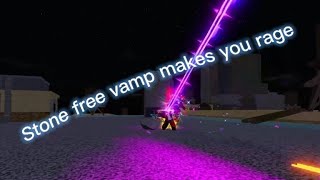 YBA STONE FREE  VAMP IS INSANELY OP [upl. by Acemat348]