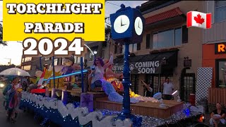 🇨🇦 TORCHLIGHT PARADE 2024  White Rock Sea Festival and Semiahmoo Days  White Rock BC  August 3 [upl. by Lali]