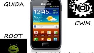 GUIDA Root su Samsung Galaxy Ace plus GTS7500  CWM Recovery [upl. by Inimod]