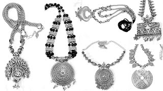 6 Oxidized Silver Jewellery Making Idea with Material Details [upl. by Ahsats]