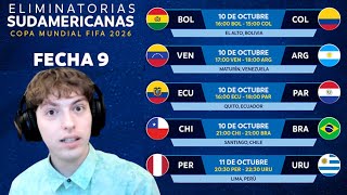 ¡Predicciones Explosivas de Davoo Xeneize para la Jornada 9 de la Fecha FIFA ⚽🔥 [upl. by Germano785]