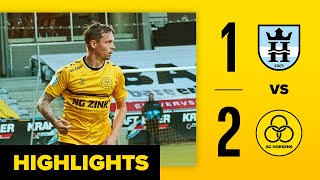 FC Helsingør 1  2 AC Horsens  241123 [upl. by Ynattirb]