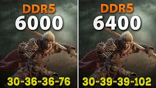 DDR5 6000 vs 6400  Ryzen 9000  Test in 6 Games [upl. by Lechner74]