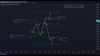 Camarilla pivot point trading basic rules Pivot trading tutorial 2 for CryptoForexStocks [upl. by Anuait]