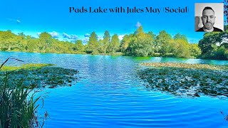 Yateley Pads Lake with Jules May Social [upl. by Sairahcaz]