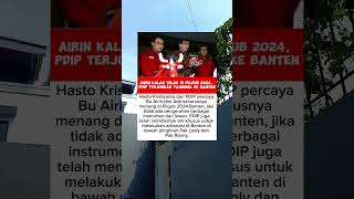 Airin Kalah Telak di Pilgub 2024 PDIP Terjunkan Yasonna ke Bantenshortvideo [upl. by Arman438]