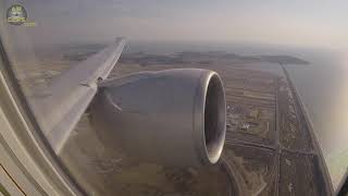 MASSIVE SOUND Boeing 777300ER Takeoff ROOAAARR Korean Air out of Seoul Inceon AirClips [upl. by Polak]