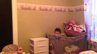 Unbelievable 14 month old baby escapes playpen [upl. by Tsew]