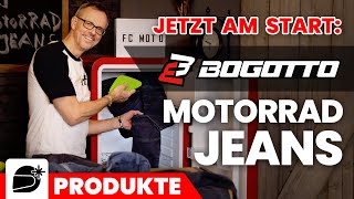 Premiere von Bogotto  praktische Motorradjeans mit Stil [upl. by Lawley]