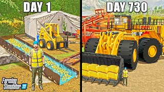 I SPENT 2 YEARS BUILDING A GOLD MINE WITH 0 AND A SKIDSTEER [upl. by Nyltyak]