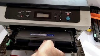 HOW TO RESET And TONER amp RIPLACE DRUM amp POWER UNIT KONICA MINOLTA Pagepro 1580mf part  2 [upl. by Cheadle608]