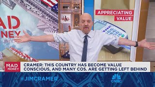 This country is value conscious sand many companies are getting left behind says Jim Cramer [upl. by Kendyl292]