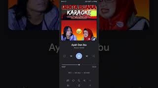 Karaoke Ayah amp Ibu Rayyan Syahid Audio HQ [upl. by Terryl]