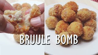 RESEP BRUULE BOMB  Renyah dan Gurih Kroket Bitterballen Keju Tanpa Kentang [upl. by Ahseiyt]